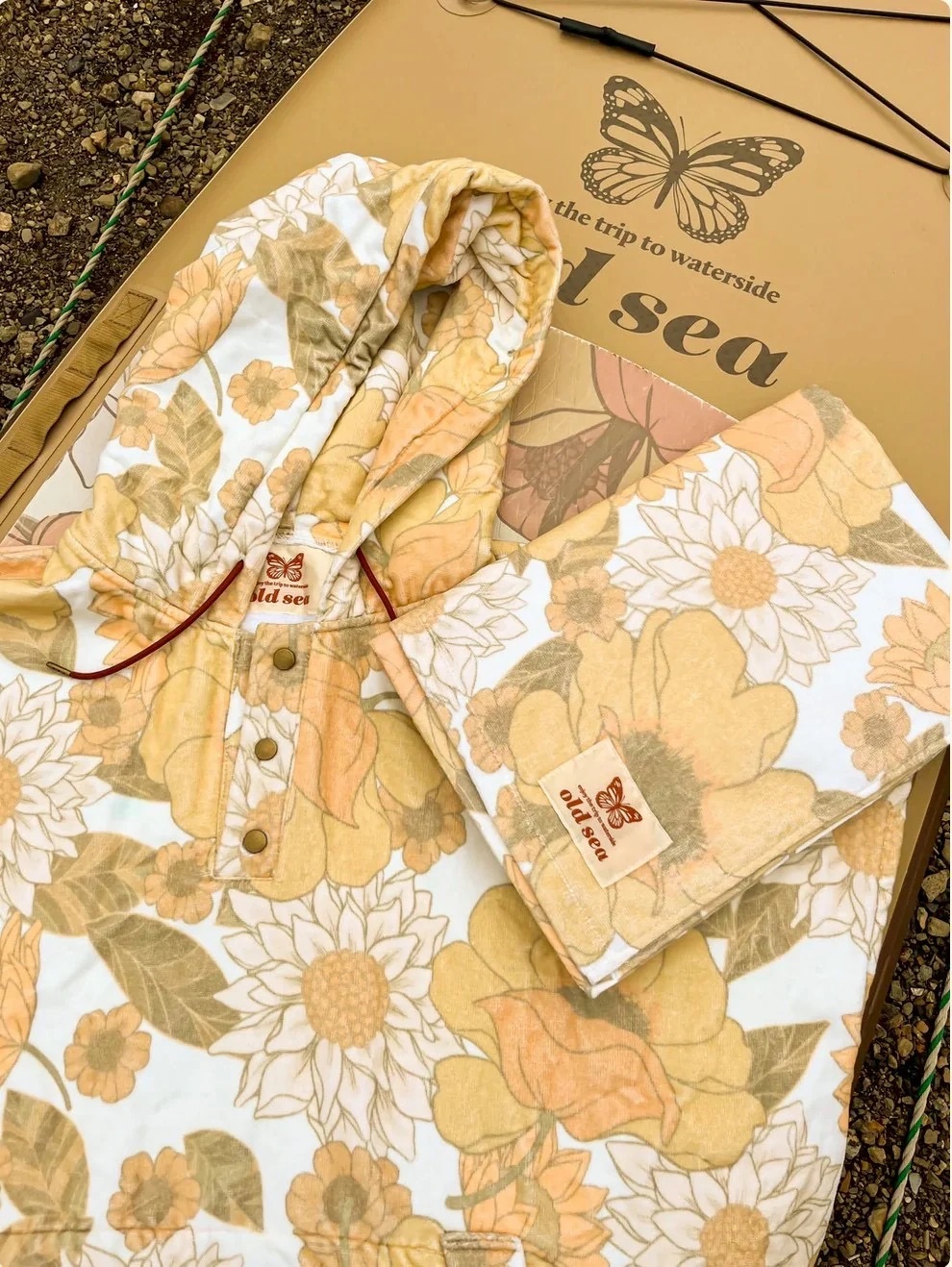 日本Old Sea【斗篷&浴巾組合】