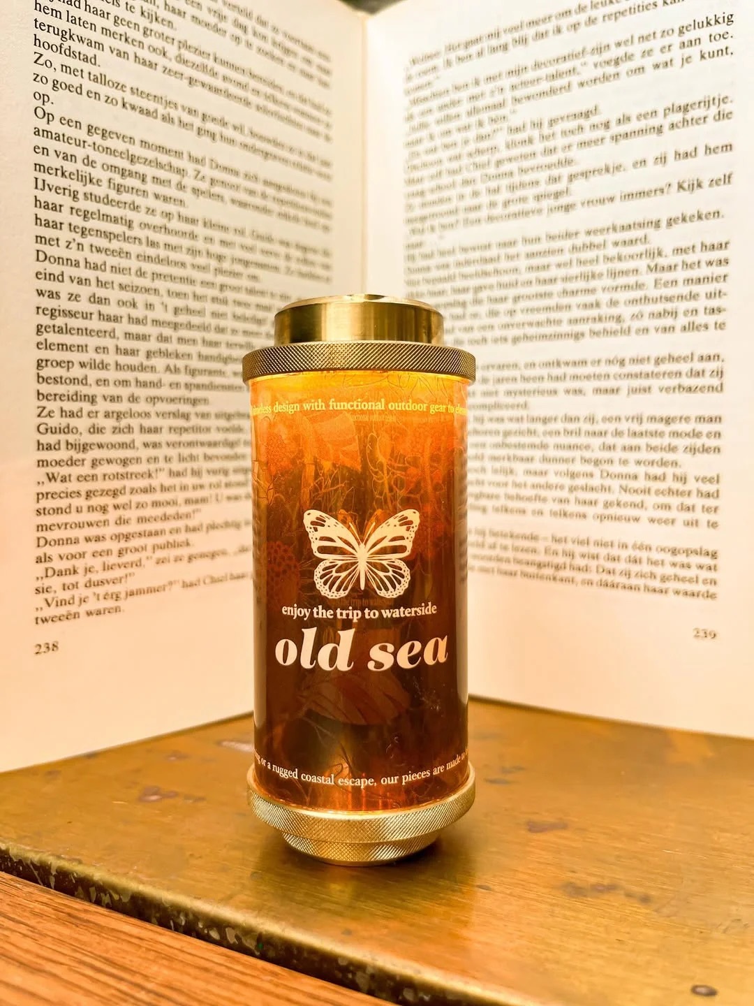 日本Old Sea x 38explore 聯名黃銅38燈