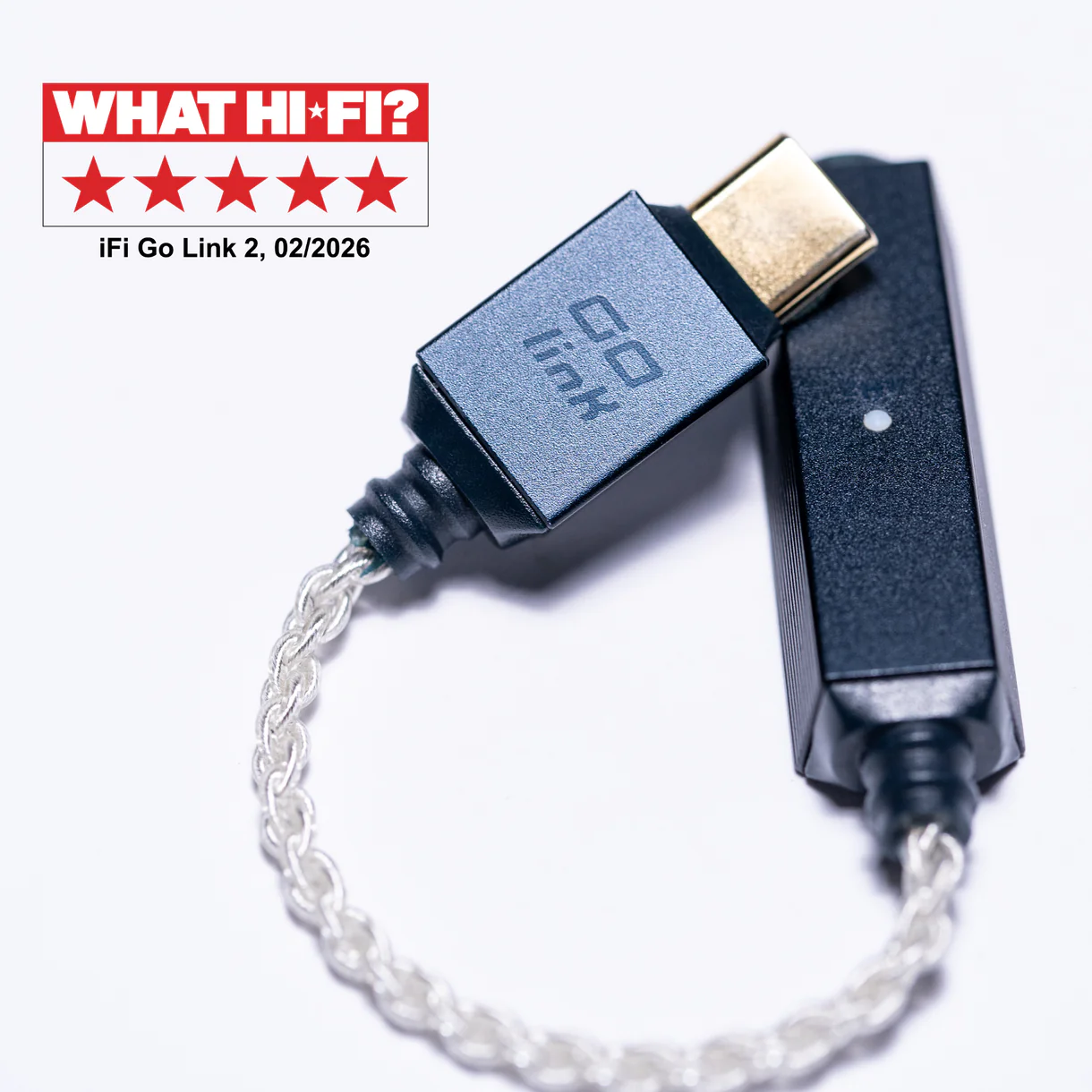 英國 ifi Audio Go Link 2 HI-RES 隨身DAC | 耳擴小尾巴