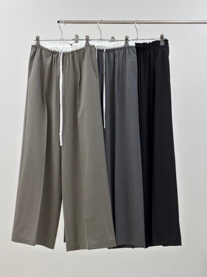 SA6039 雙褲頭直筒褲