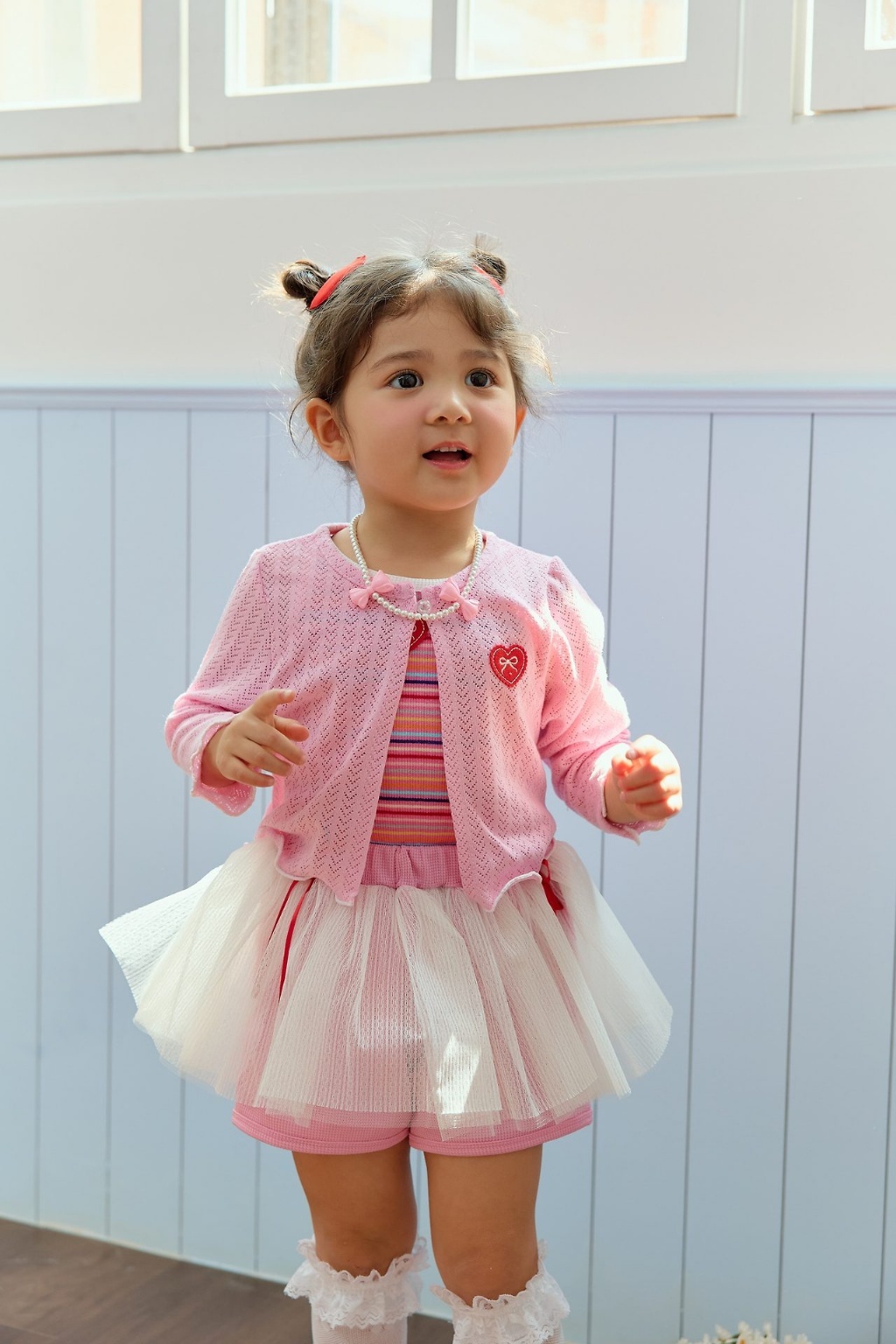 正韓夏SERA 三色愛心薄搭外套