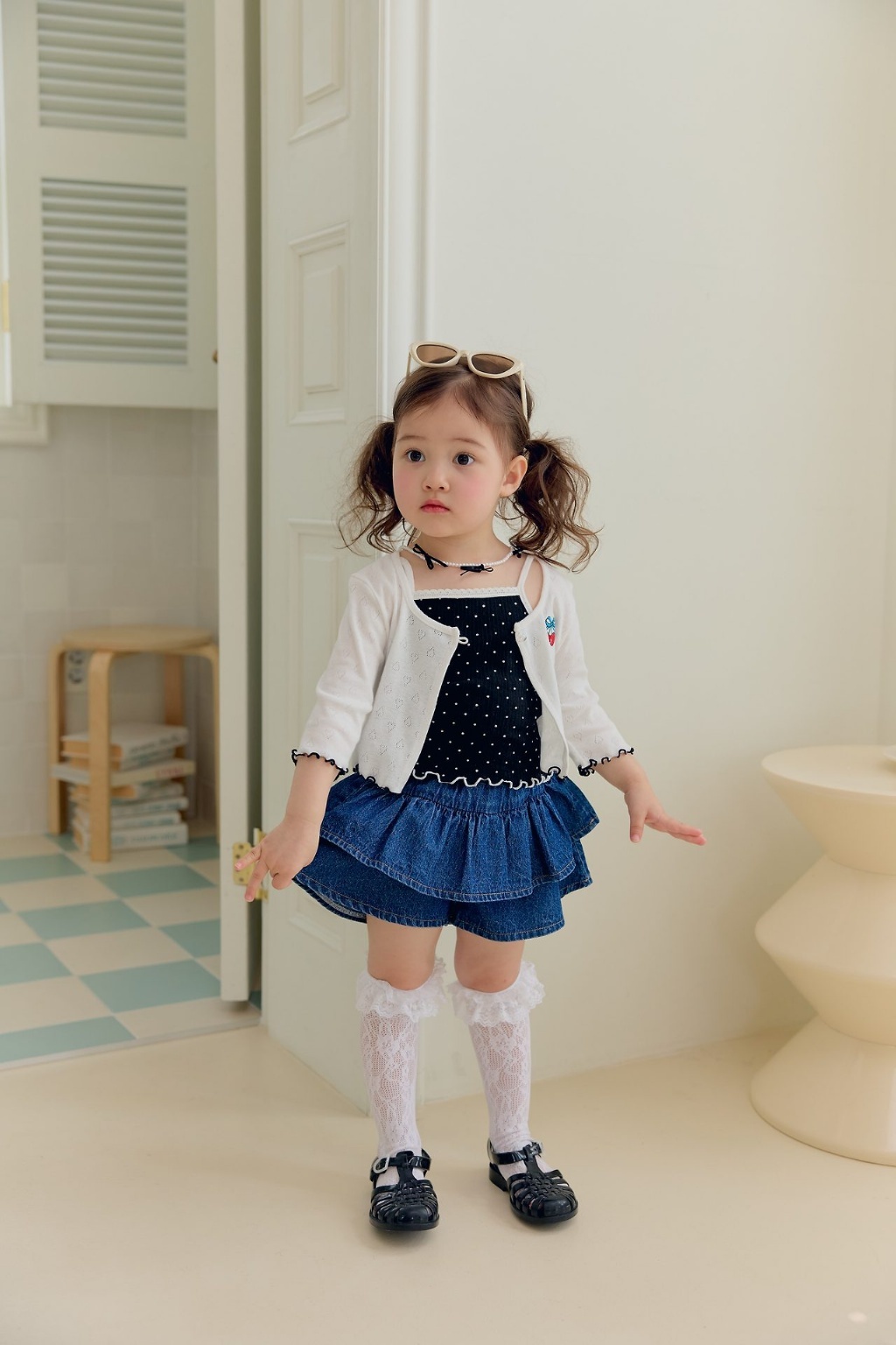 正韓夏SERA 2色櫻桃外套+背心組