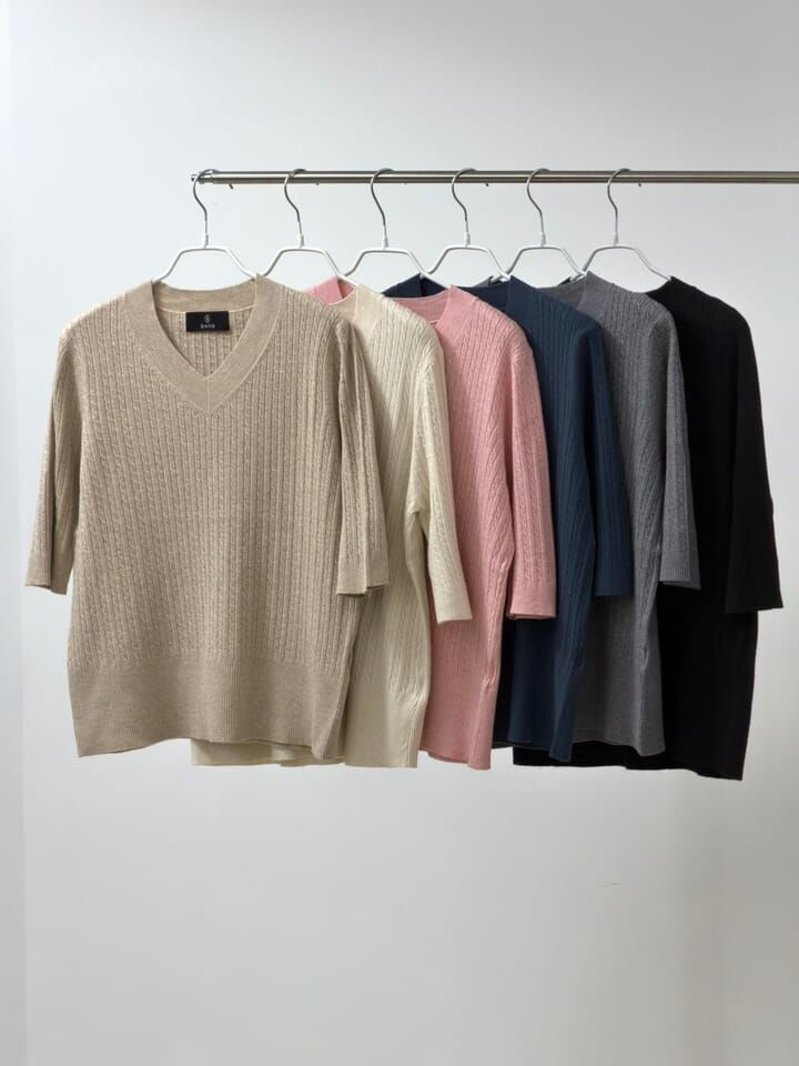 SA6045 麻花針織衫