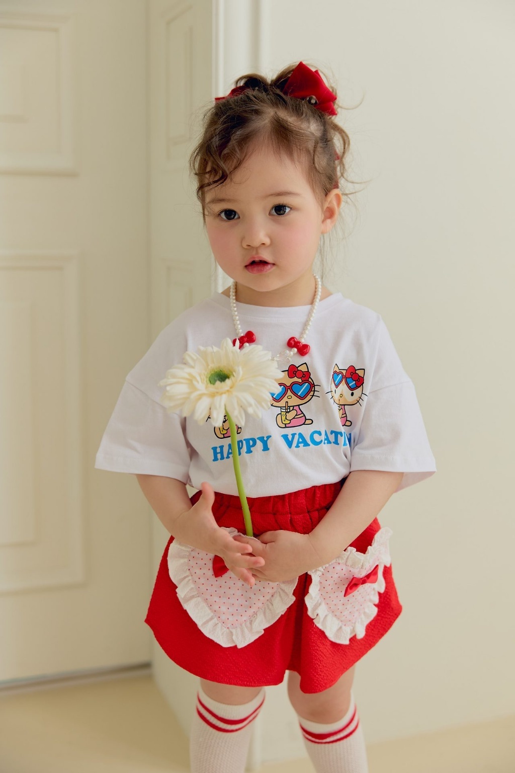 正韓夏SERA 2色曬黑貓咪上衣