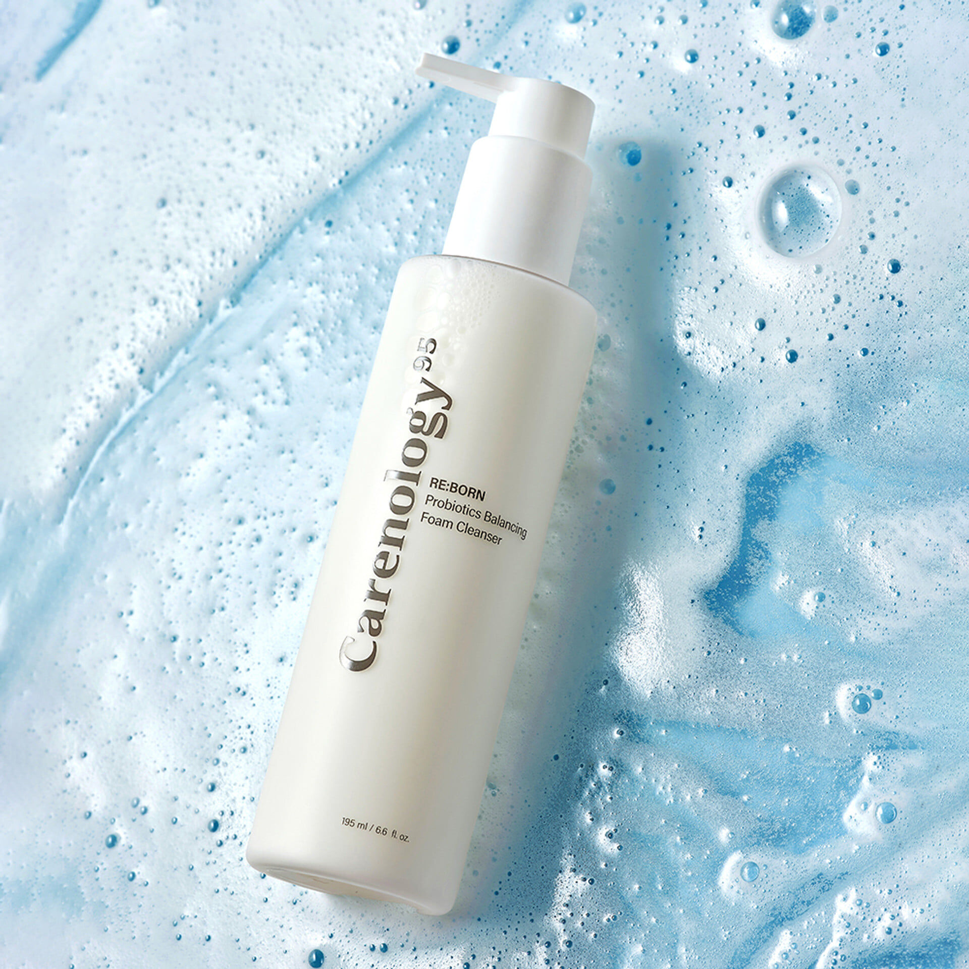 (A) 益生菌平衡泡沫潔面乳(195ml)(第二件$169)(買2件送醫美級賦活多效爽膚水20ml*2) - Carenology #CA1