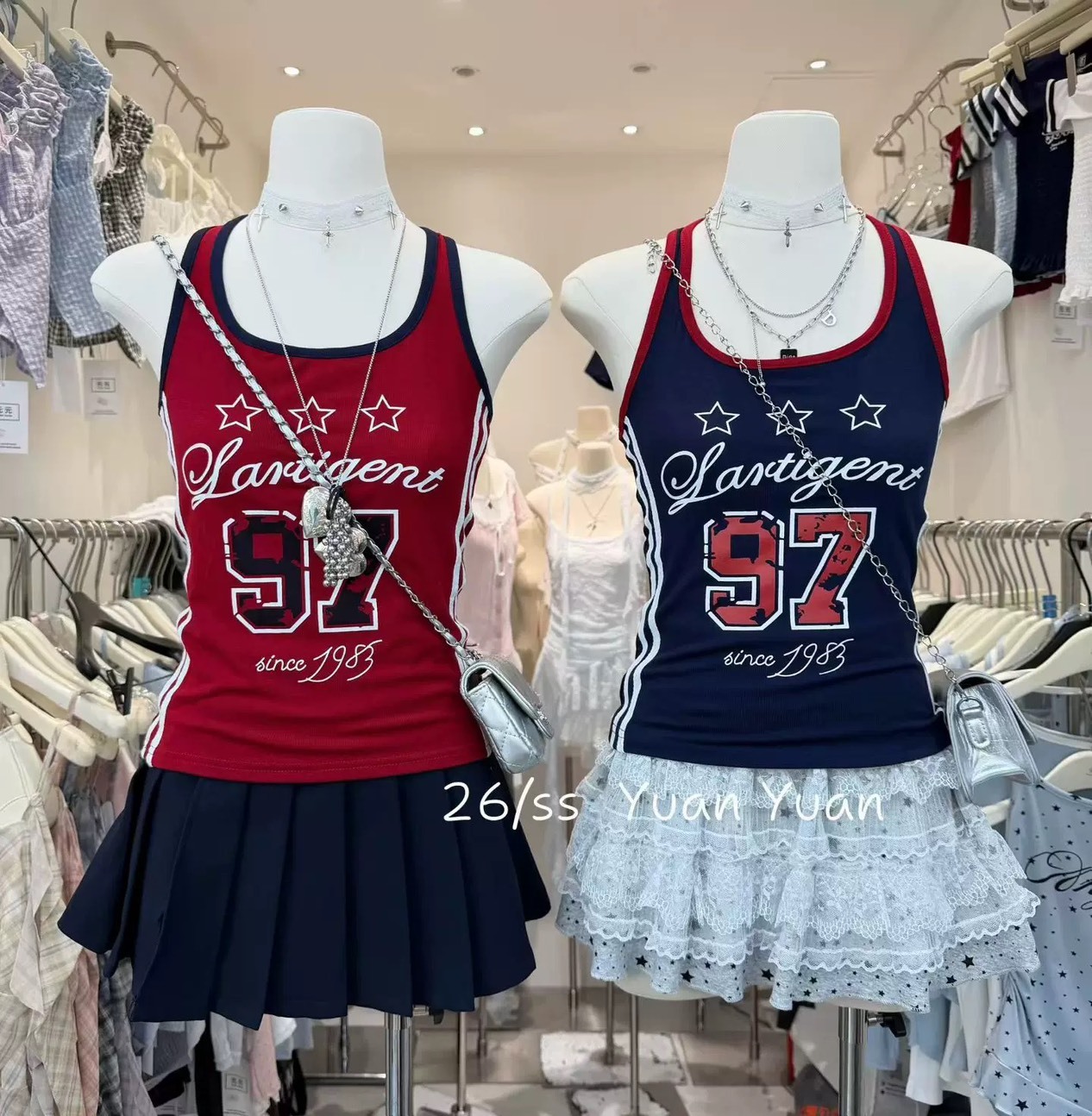 (GOAL) 美式運動風掛脖背心 8032