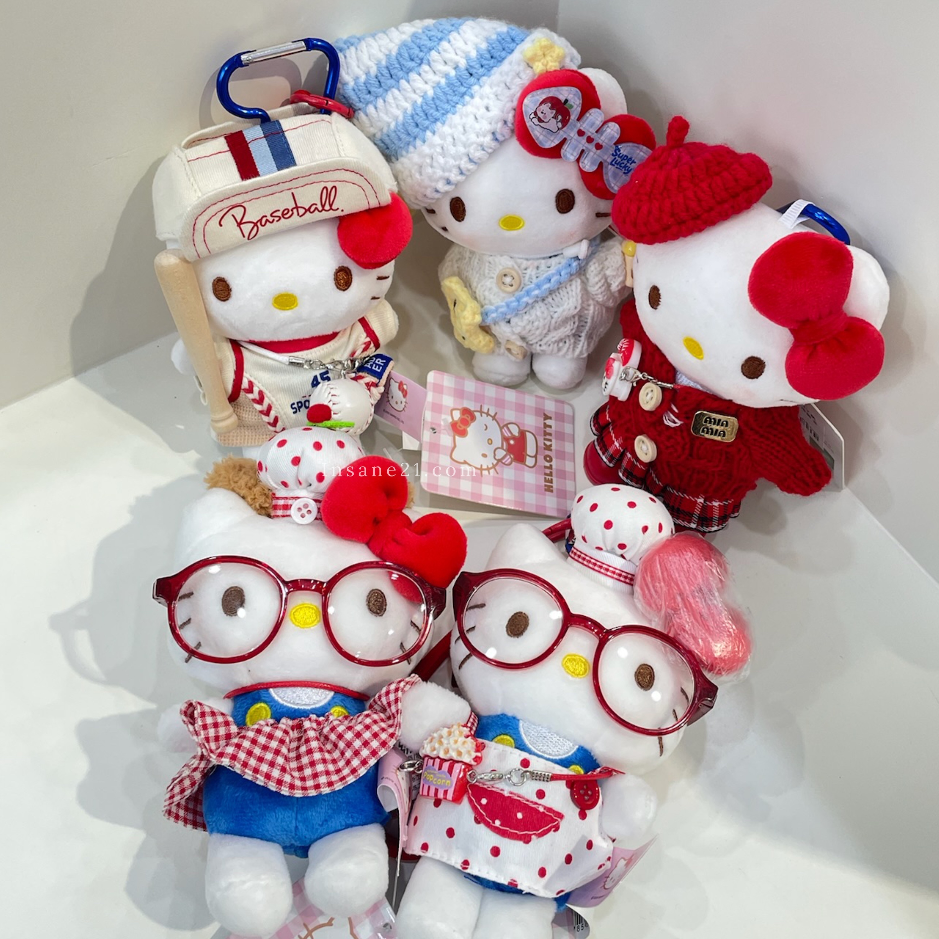 SANRIO HELLO KITTY 凱蒂貓 吊飾 絨毛 玩偶 掛飾 多款 正版授權