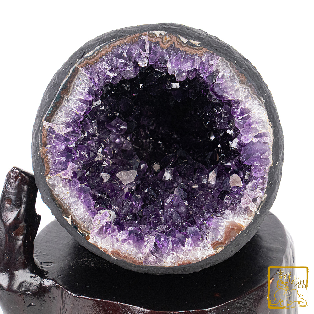 烏拉圭紫水晶洞 1.8kg 聚集財氣