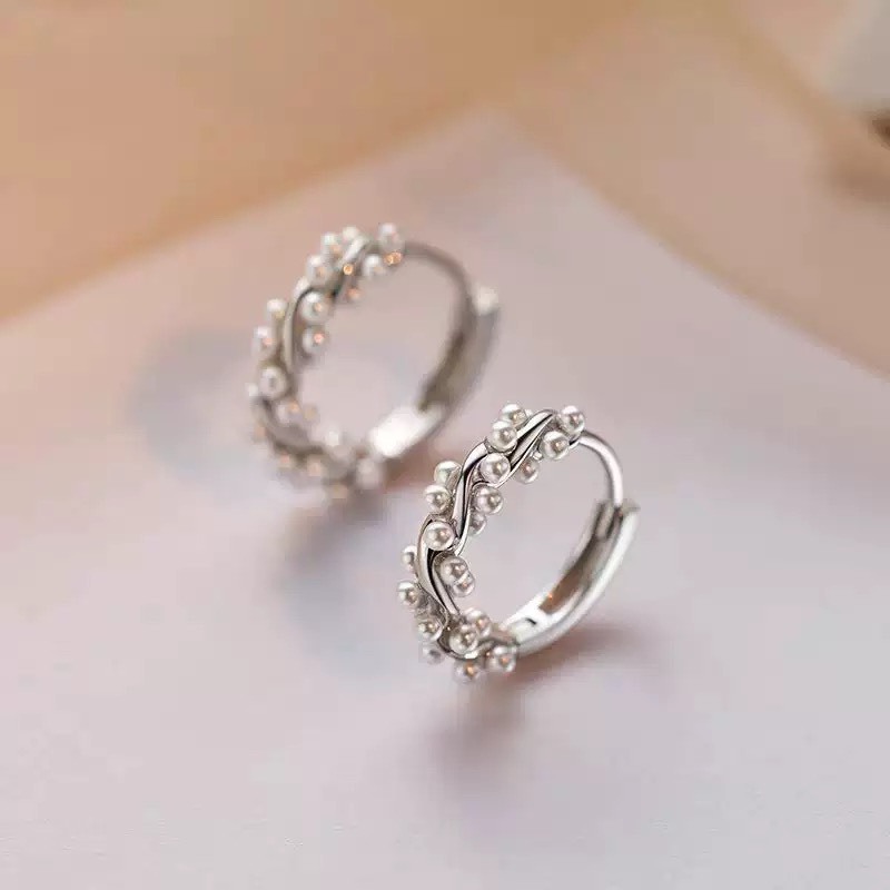 No.9247 不規則珍珠耳扣