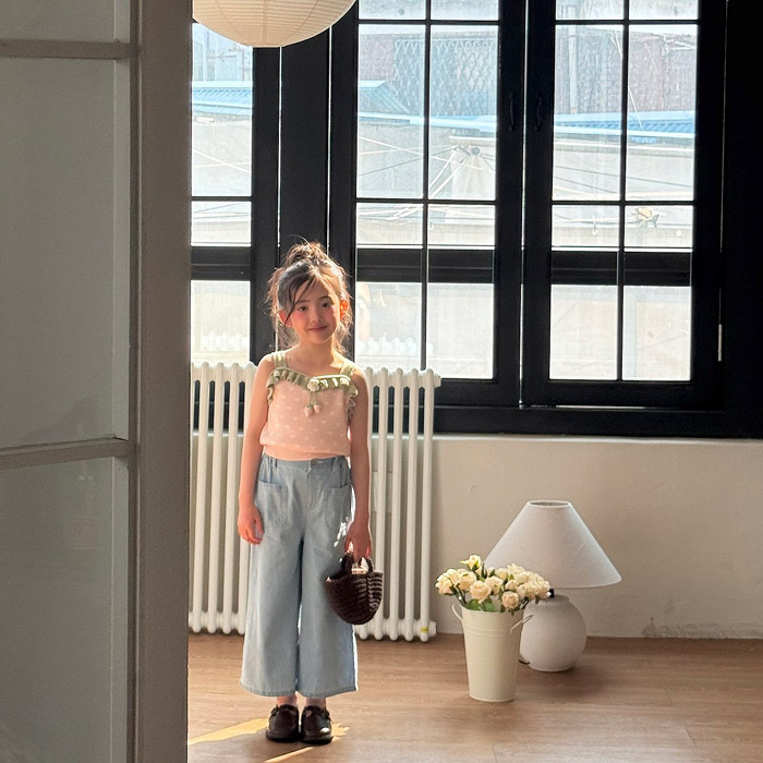 正韓夏NINIBELLO 兩色草莓愛心背心上衣