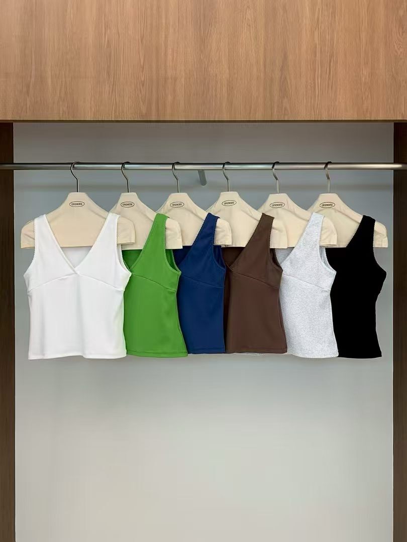 OM6008 V領交叉背心