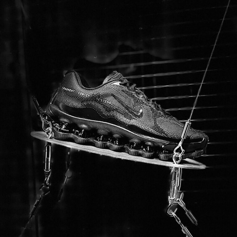 Nike Air Liquid Max x Fragment design 2026SS 藤原浩 閃電 聯名 黑銀 液態 氣墊 IQ8601001