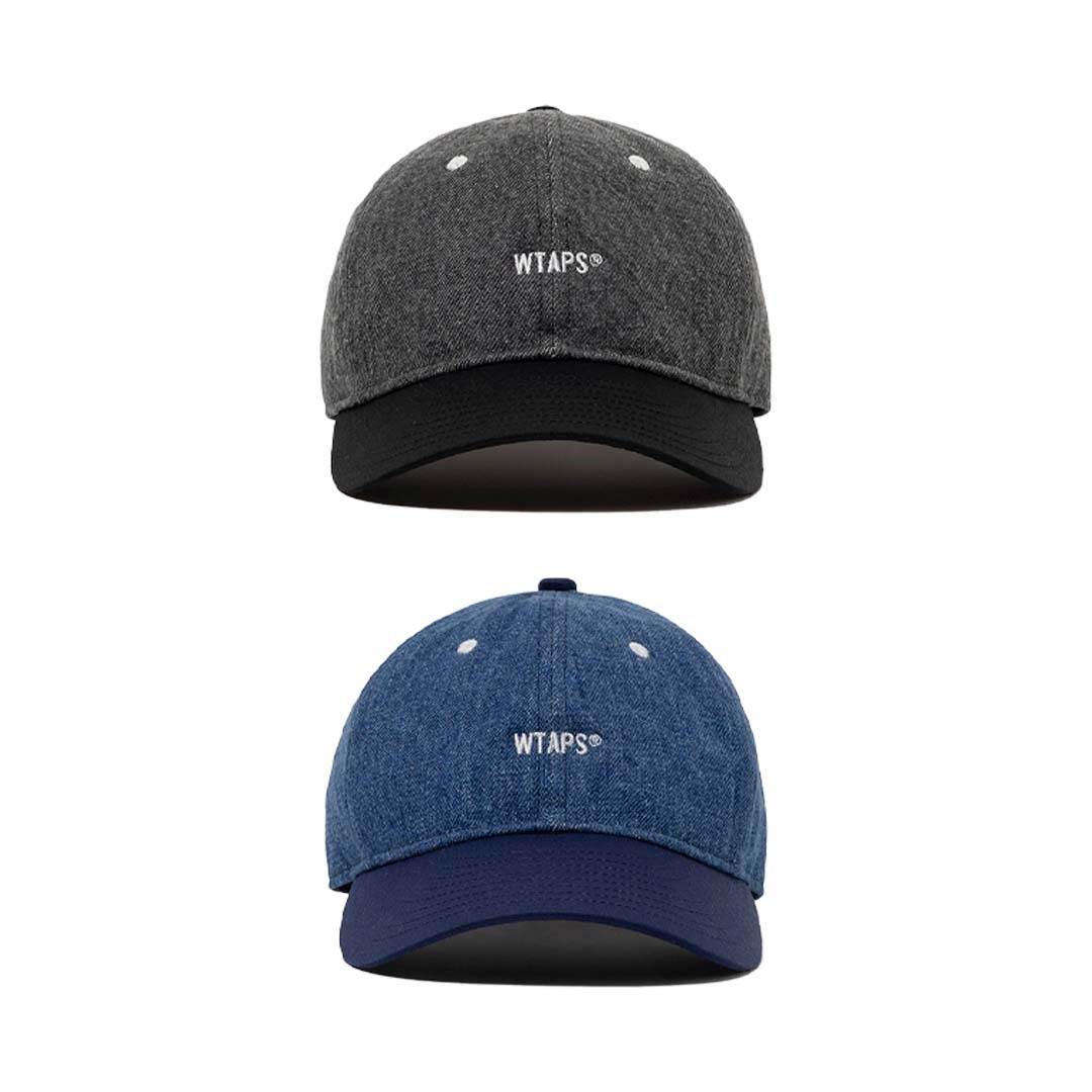 2026SS WTAPS T-6M 07 CAP COTTON 字體 LOGO 丹寧 老帽 帽子 現貨 261HCDT-HT11