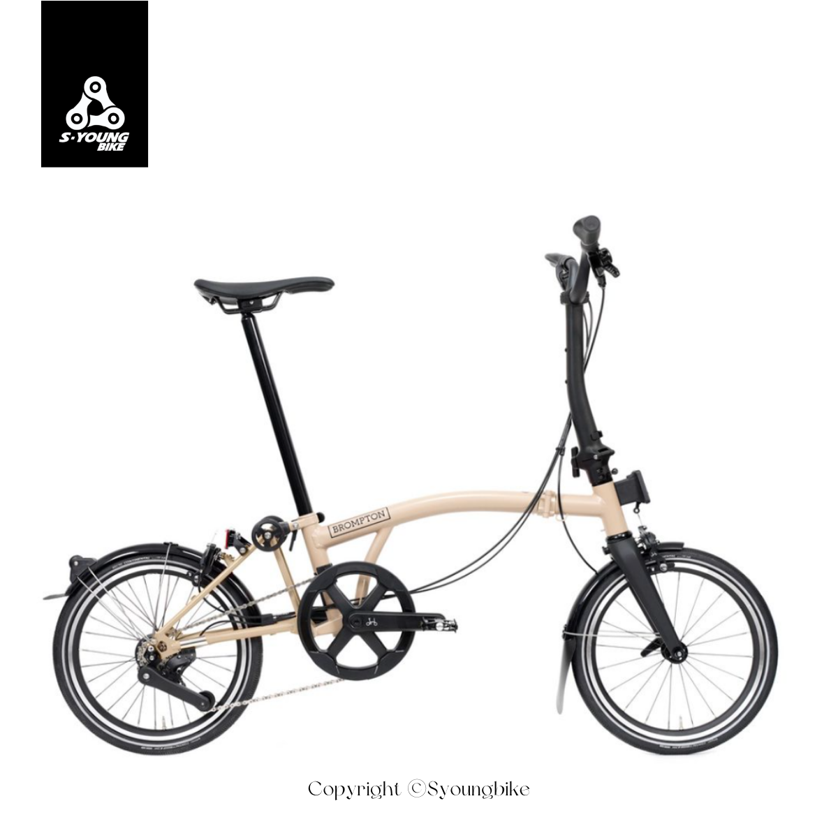 【Brompton】2026 P Line M把 12速 / Dune Sand 沙色