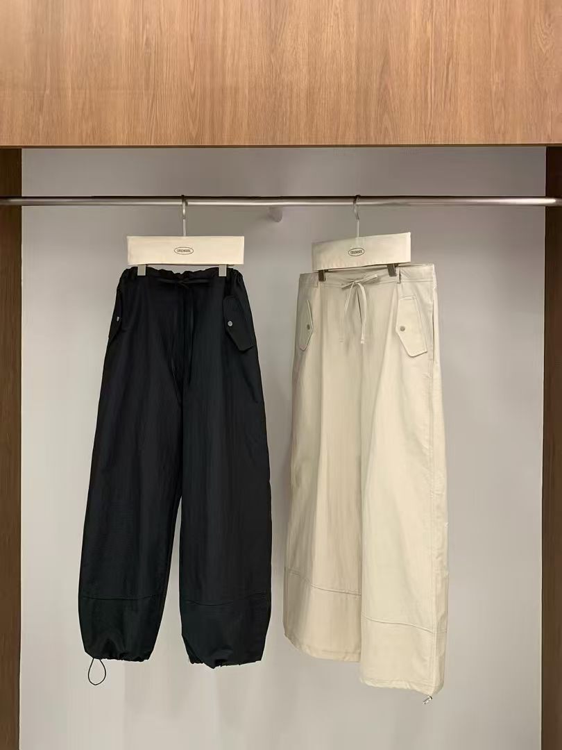 OM6015 反蓋口袋束腳褲