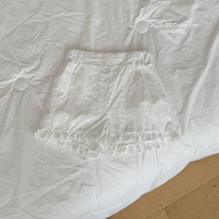正韓夏NINIBELLO 夢幻蕾絲短褲