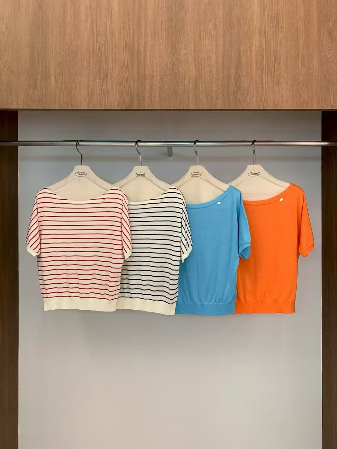 OM6017 船領收腰上衣