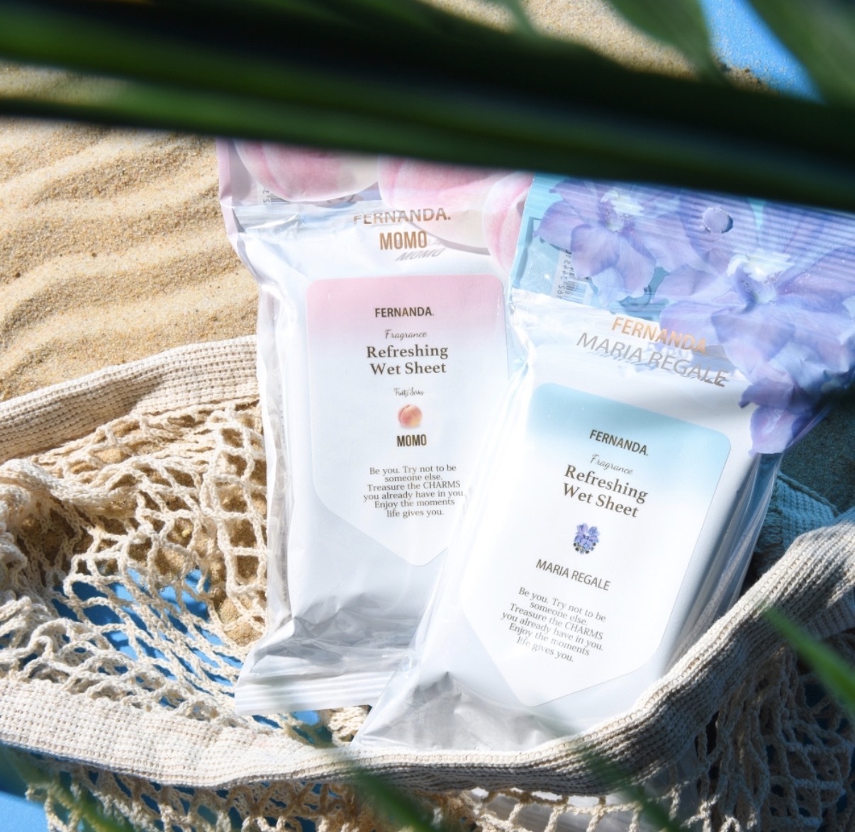 【夏日熱門】JP Fernanda 香氛消涼爽膚濕紙巾 20塊 4572 4510 TK260407