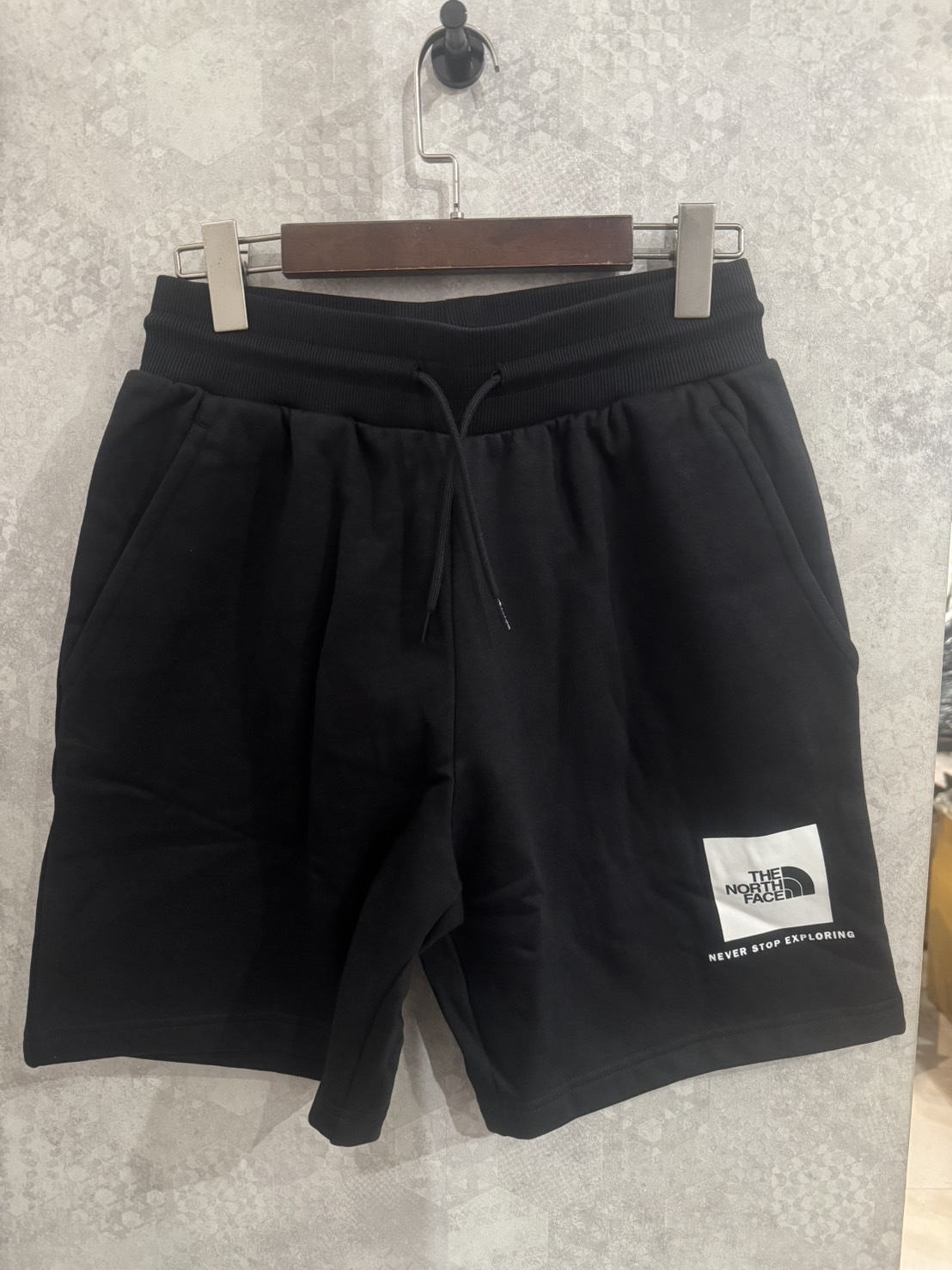 The North Face 北臉 側邊大方塊 棉褲 短褲