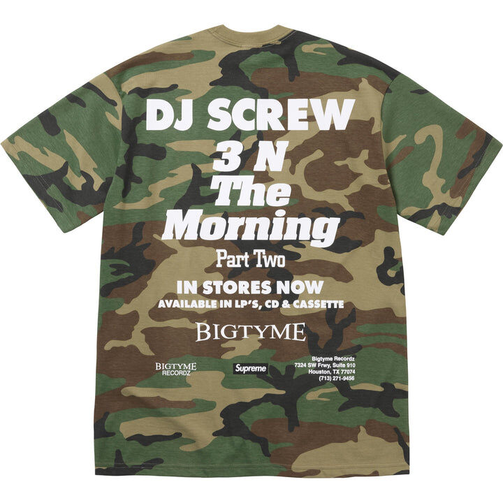 【Supreme】0404 WEEK 6 發售 Supreme/DJ Screw SUC Tee