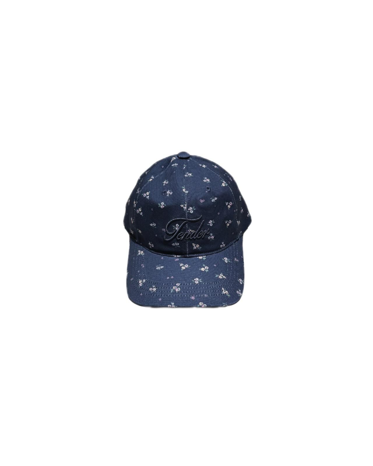 超美碎花斜布Cap
