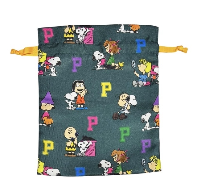 JP Snoopy 密集式索袋 深綠 3762 TK260407