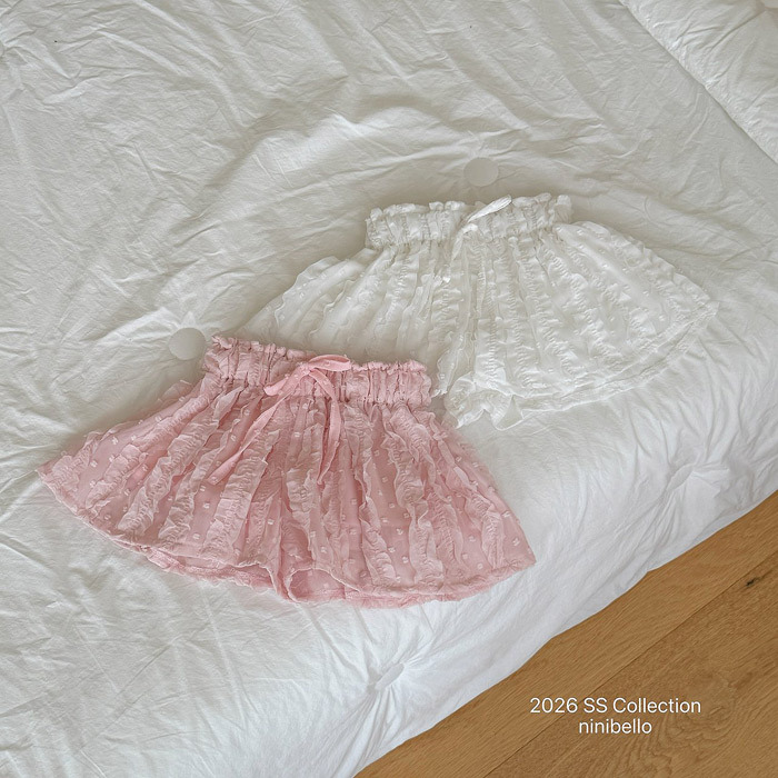 正韓夏NINIBELLO 兩色美好蕾絲短褲