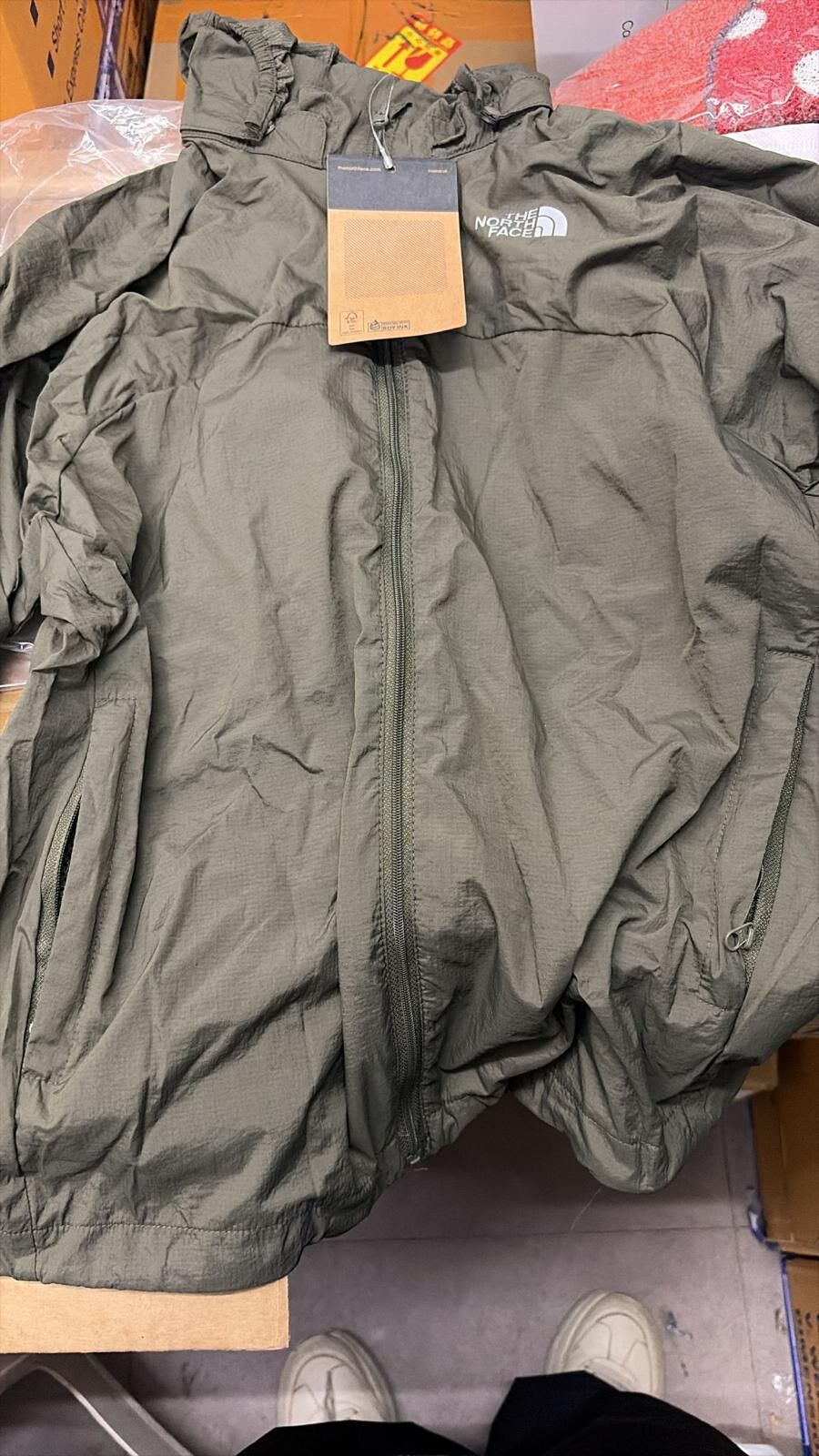 現貨 日本SS TNF夏日防曬薄身外套（#920牆C)