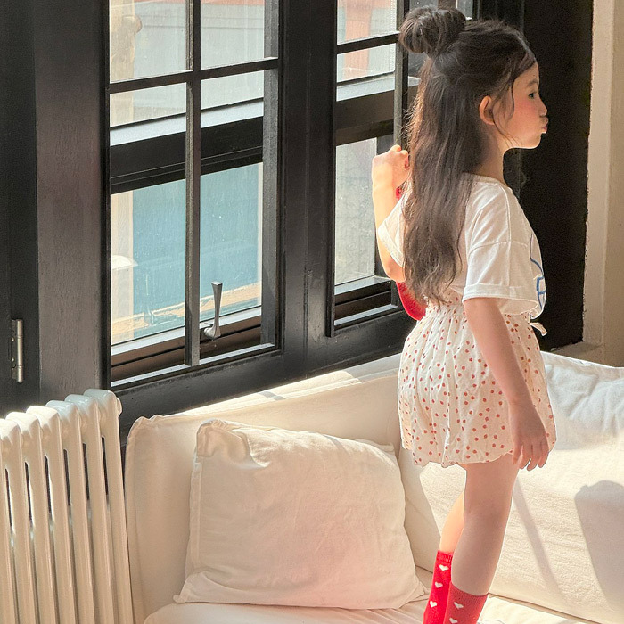 正韓夏NINIBELLO 兩色花苞燈籠短褲