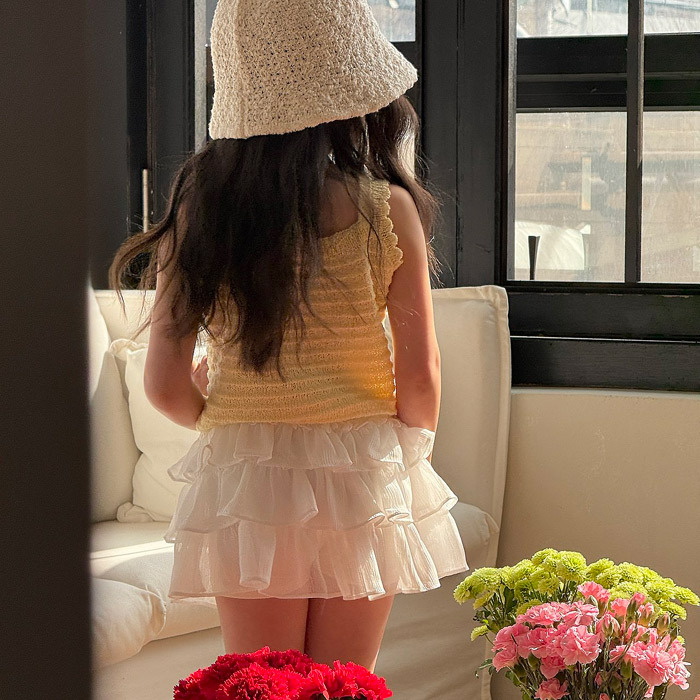 正韓夏NINIBELLO 四色浪漫花束短裙