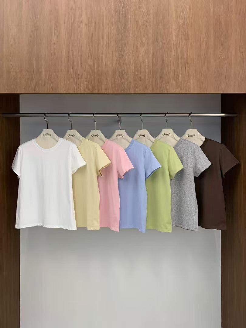 OM6045 春日色系簡約Tee