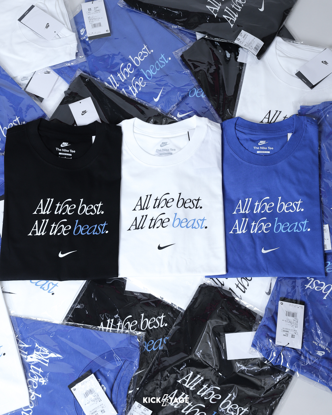 （限量商品不退換）男女款 NIKE ALL THE BEST TEE 黑 白 藍 林志傑 野獸 運動 休閒 短袖 短T【JF1942】NKTF