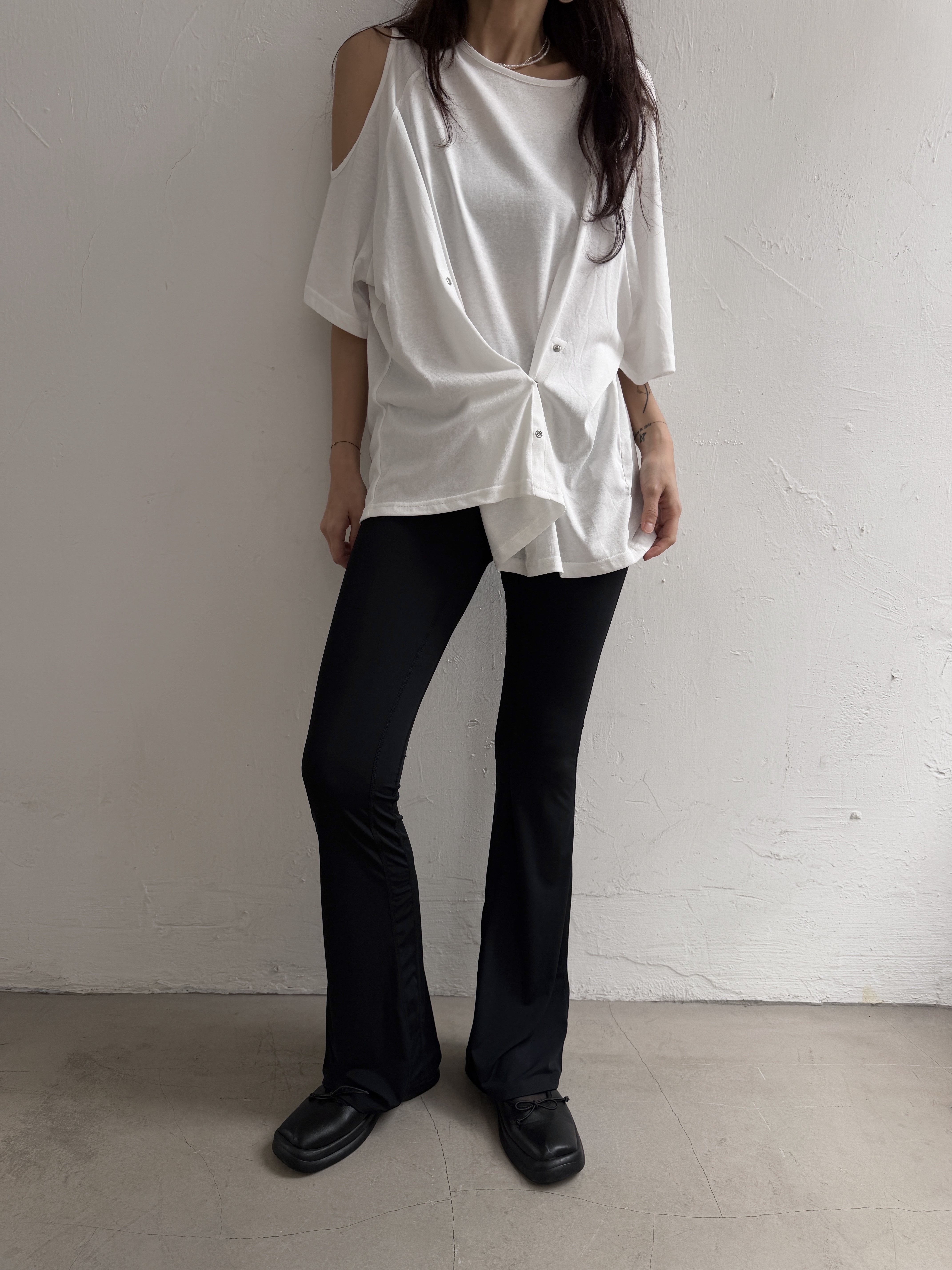 Super slim flared leggings