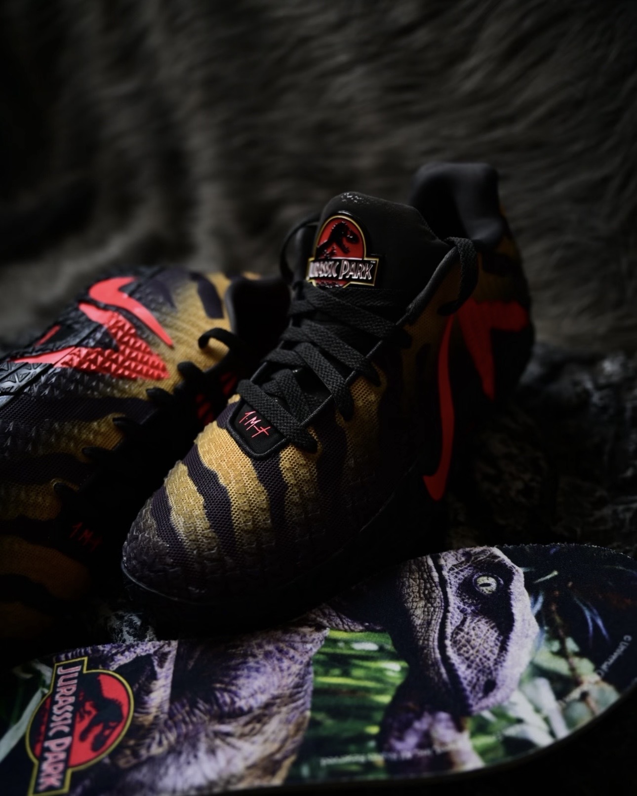 ＜限量售出無退換＞男鞋 NIKE JA 3 JURASSIC PARK Raptor 恐龍 侏儸紀公園 莫蘭特 實戰 籃球鞋【IU7239-001】