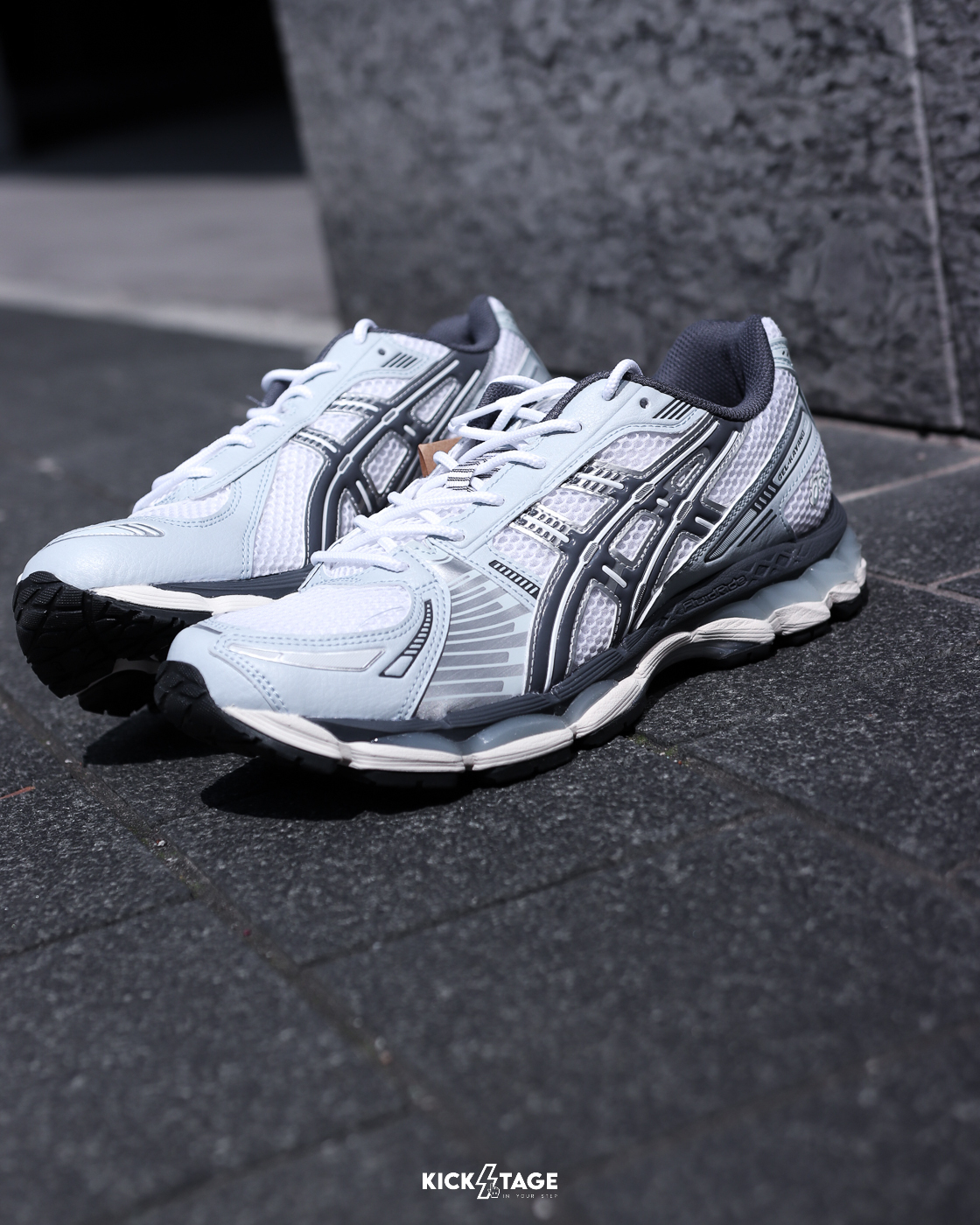 [西門實體現貨] 男女鞋 ASICS GEL-KAYANO 12.1 'Pastel blue' 海鹽泡泡 寧靜藍 奶油 復古 休閒 慢跑鞋【1203A759-103】亞瑟膠科技