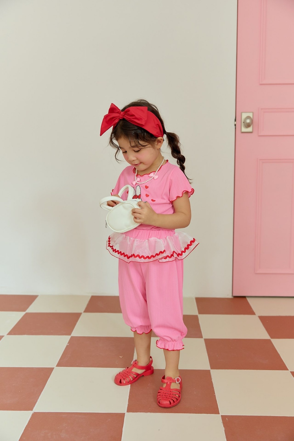 正韓夏SERA 2色熊熊兔兔套裝