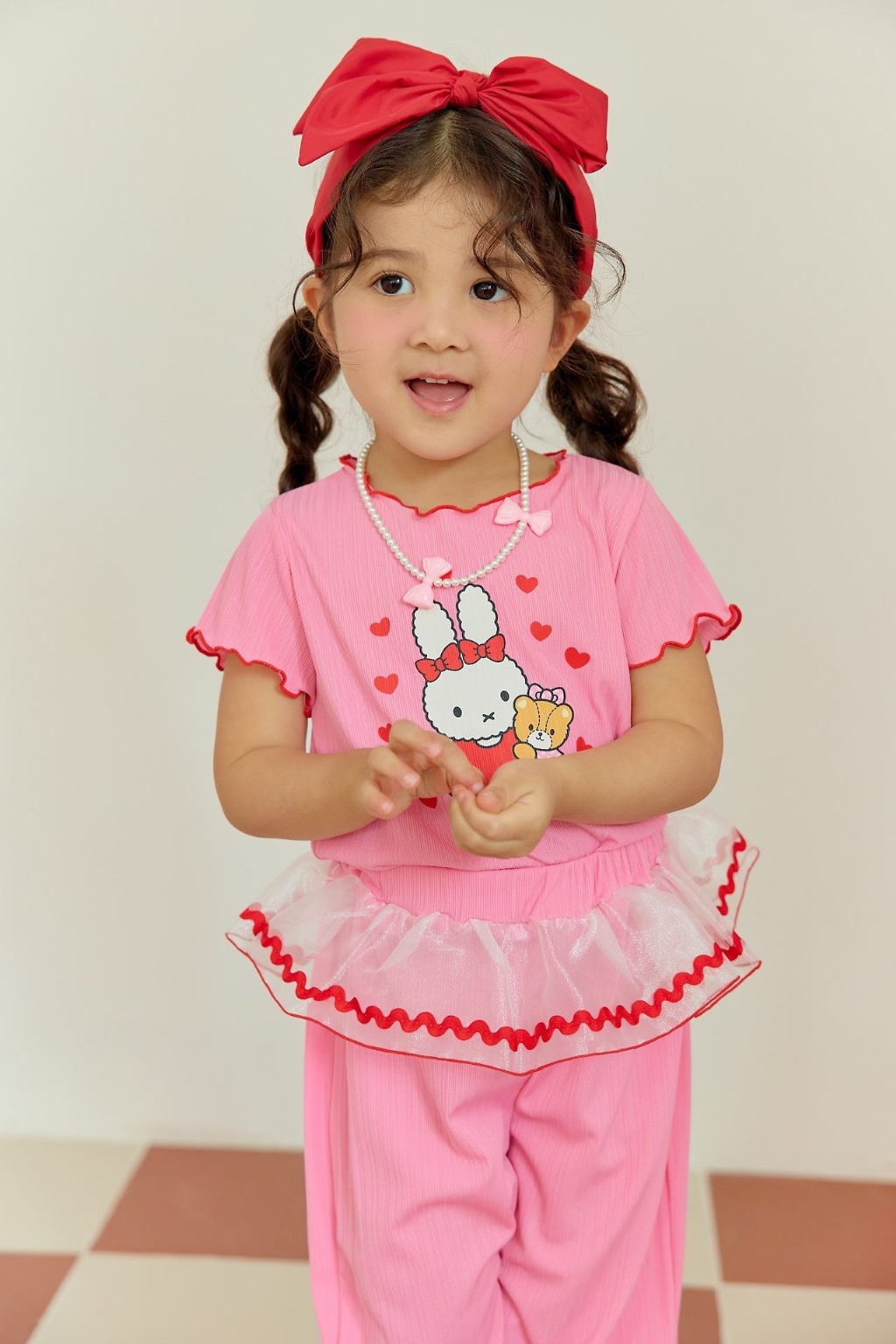 正韓夏SERA 2色熊熊兔兔套裝