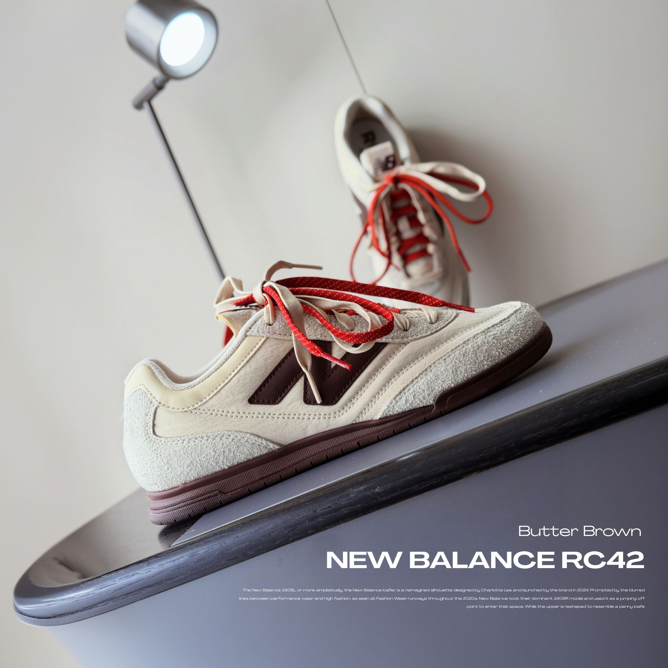 NICEDAY 代購 New Balance NB RC24 燕麥 奶茶色 拼接 德訓鞋 URC426K0