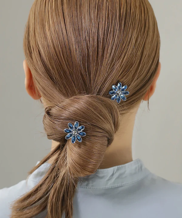 [連線優惠] ANEMONE 彩色花朵髮夾 [2入組]