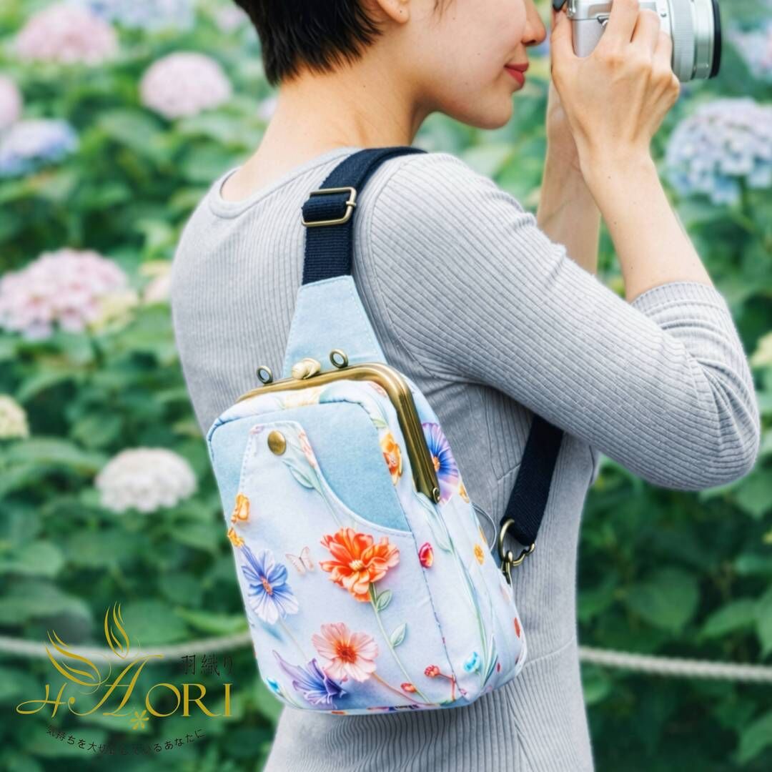 口金單肩斜背包【成品包】