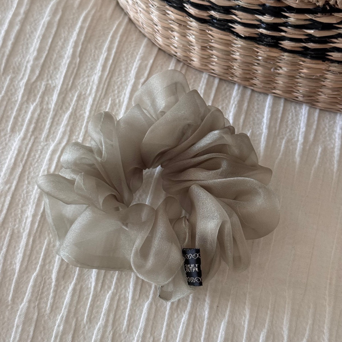 No.9253簡約小紗髮圈