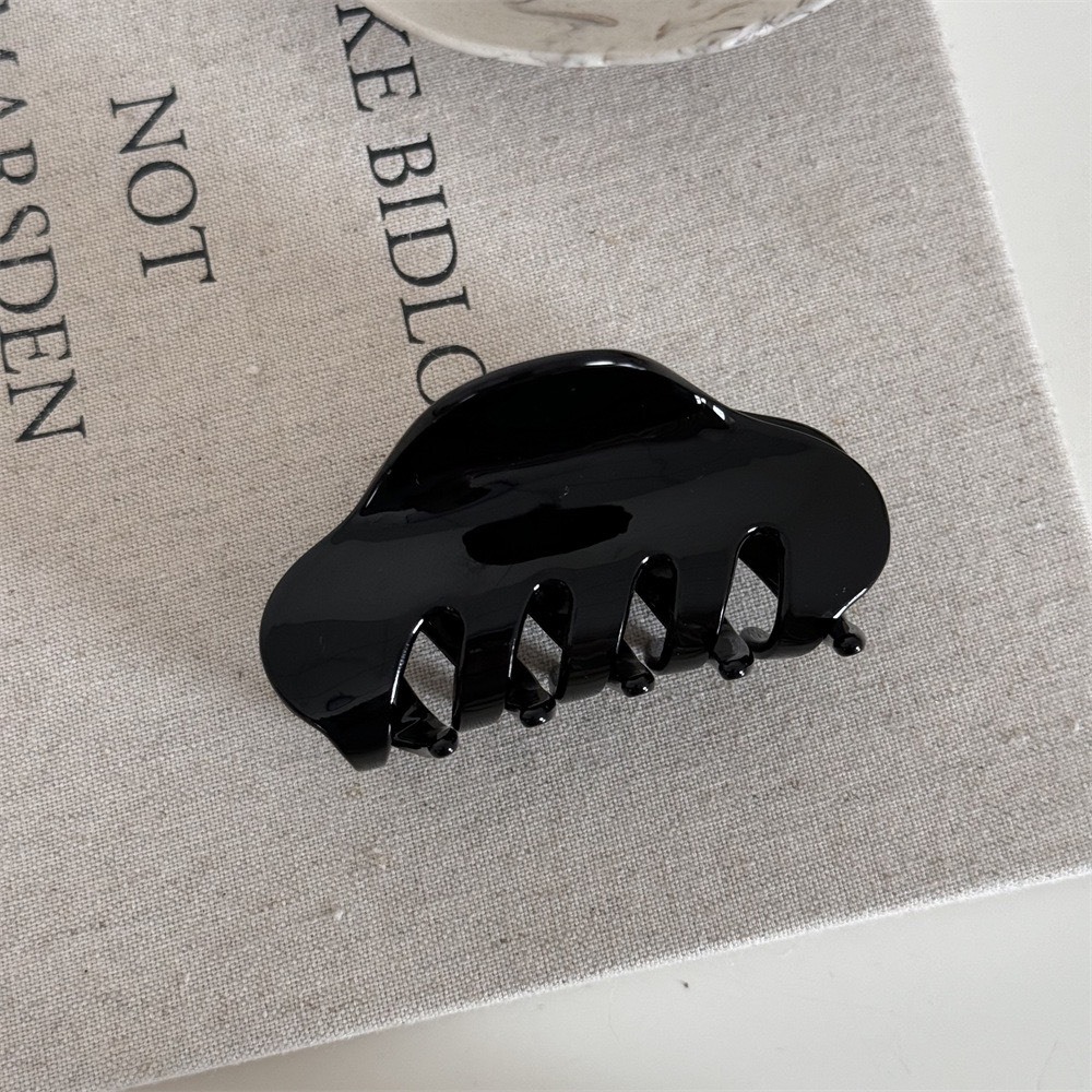 No.9256小款法式撞色斜齒鯊魚夾