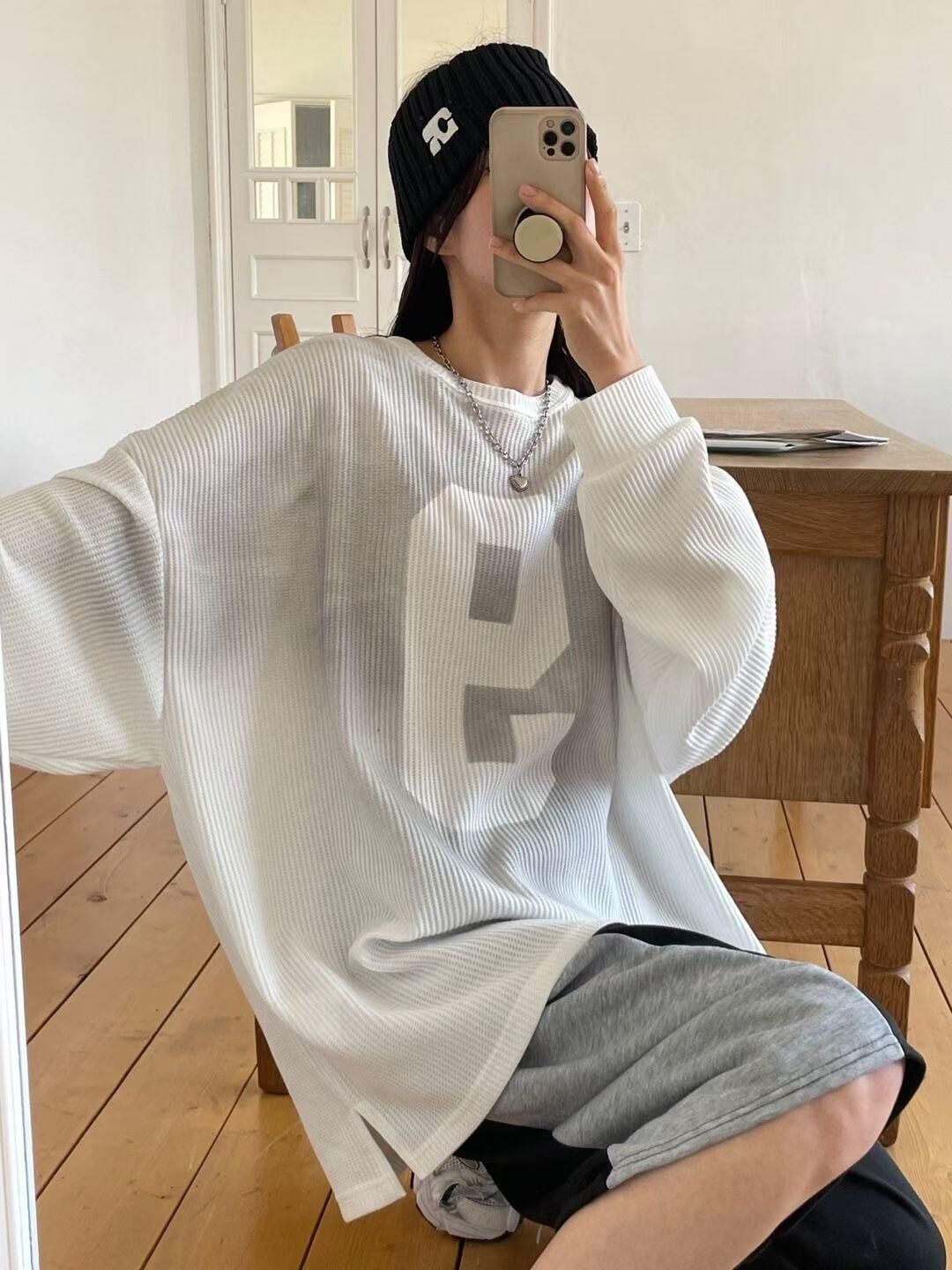 數字長袖衫 MB-039T