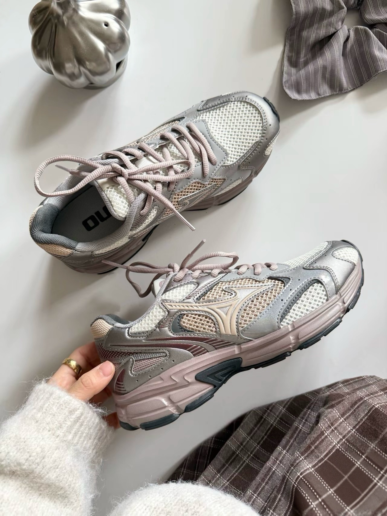 Mizuno Speed 2K 千禧 冰莓粉 復古機能 男女同款D1GH252905