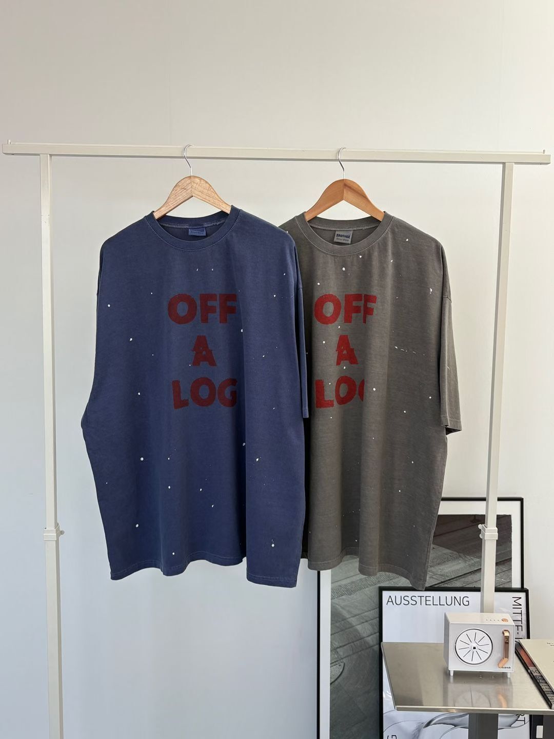 洗水英文字短袖Tee MB-045T