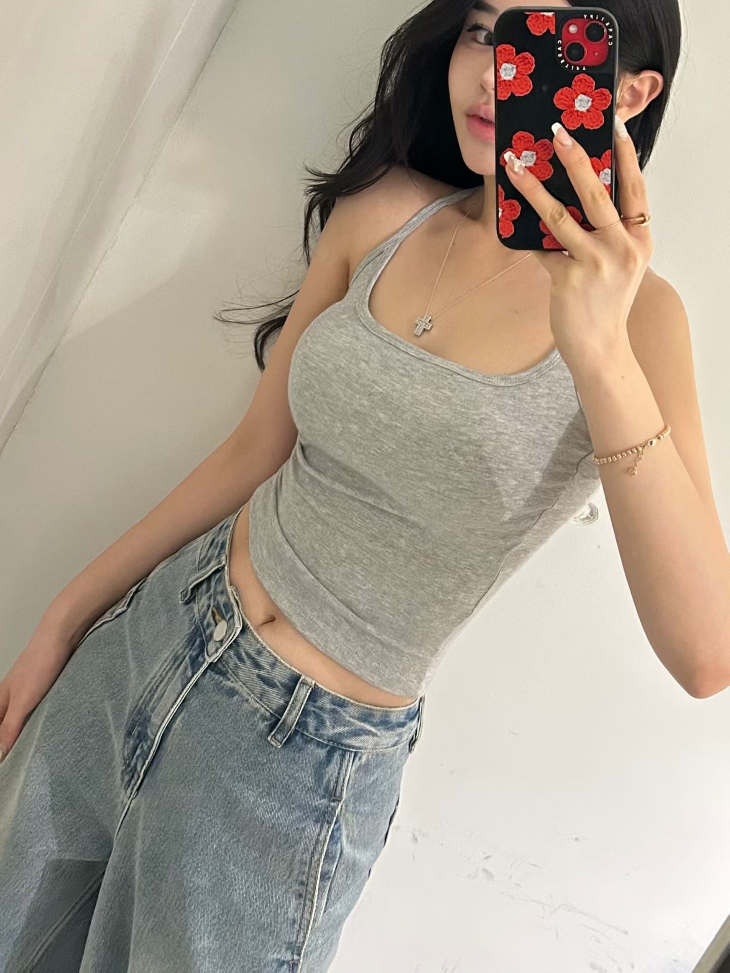 後工字細肩帶Bratop