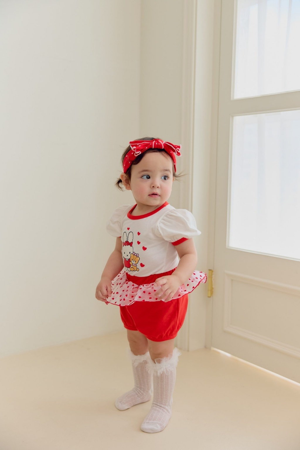 正韓夏SERA  愛心兔兔熊熊套裝