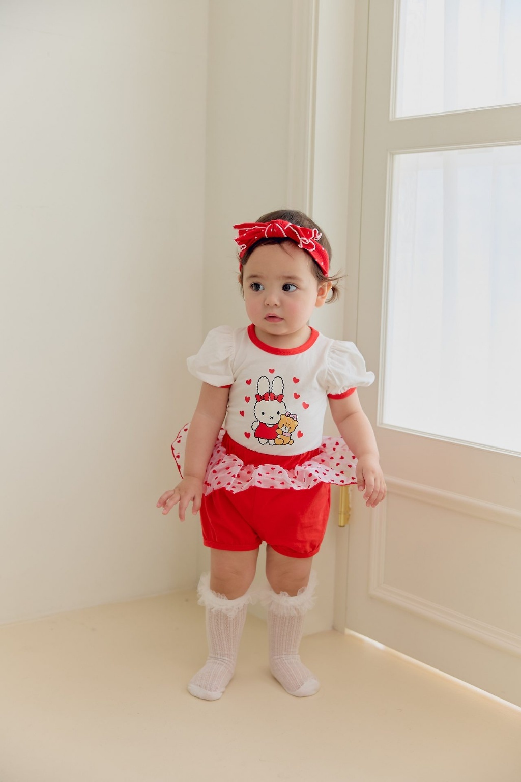 正韓夏SERA  愛心兔兔熊熊套裝