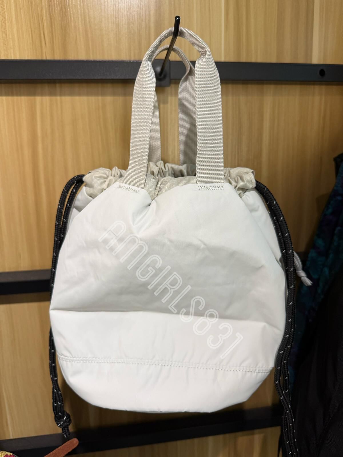 Gregory Cinch Bag M Pastel LT Grey水桶袋