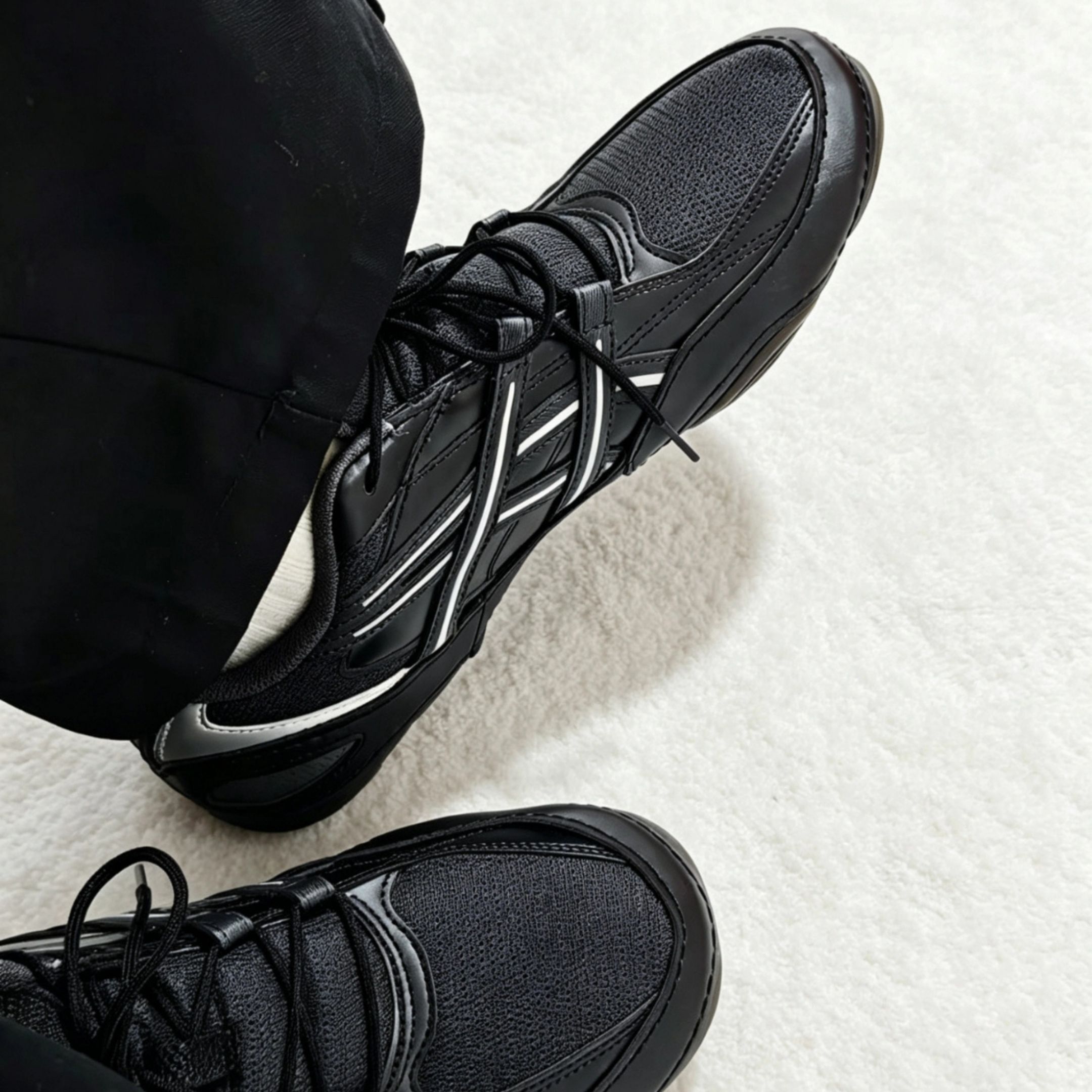 NICEDAY 代購 ASICS Hypersync 黑銀 薄底 透氣 德訓鞋 輕便 百搭 1203A879-021